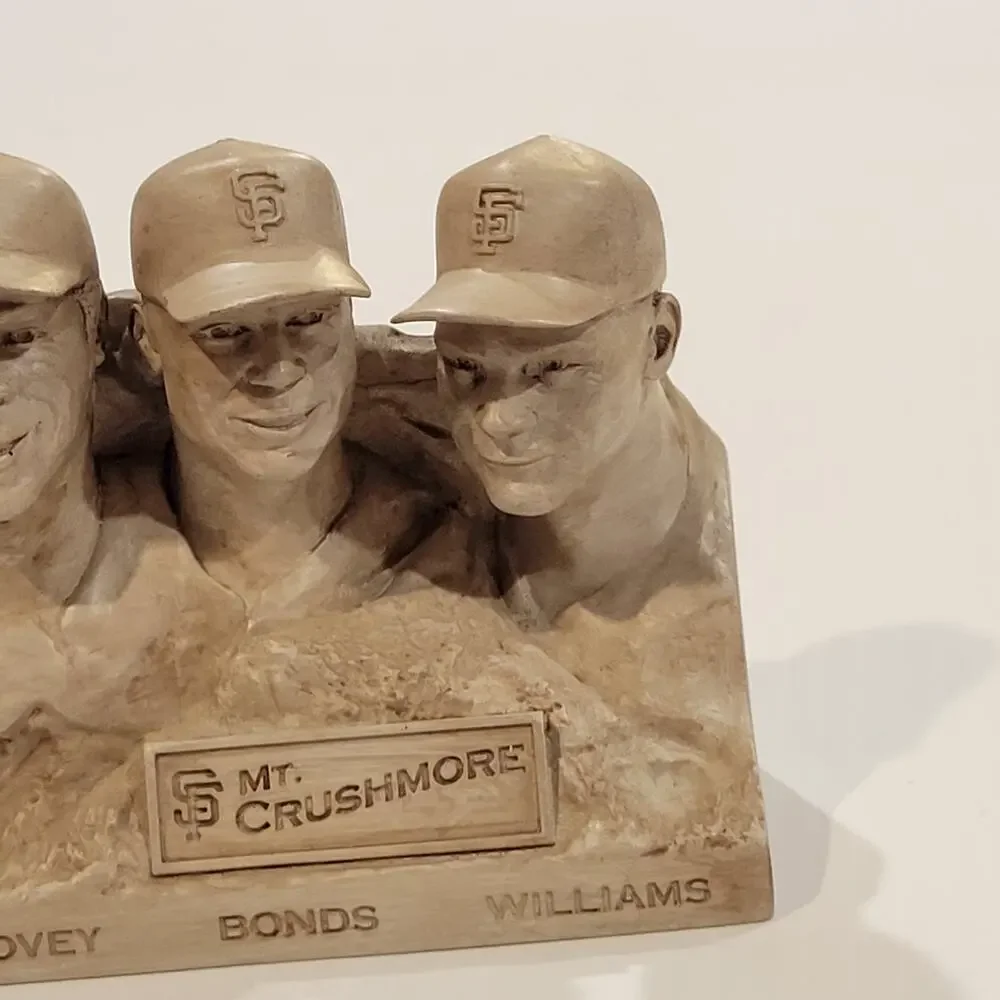 San Francisco Giants Mt. Crushmore Statue New in box Mays,McCovey,Bonds,Williams